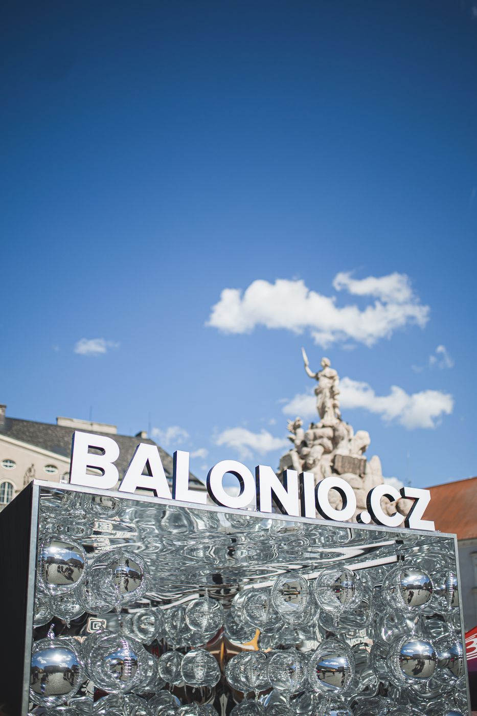 Malé Balonio na akci Gymnation Run na Zelném trhu v Brně