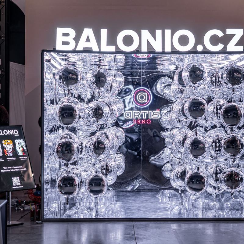 Balonio fotobox na akci