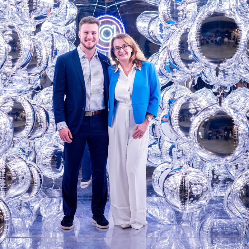 Balonio fotobox na akci