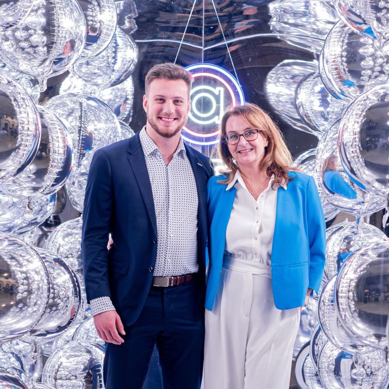 Balonio fotobox na akci