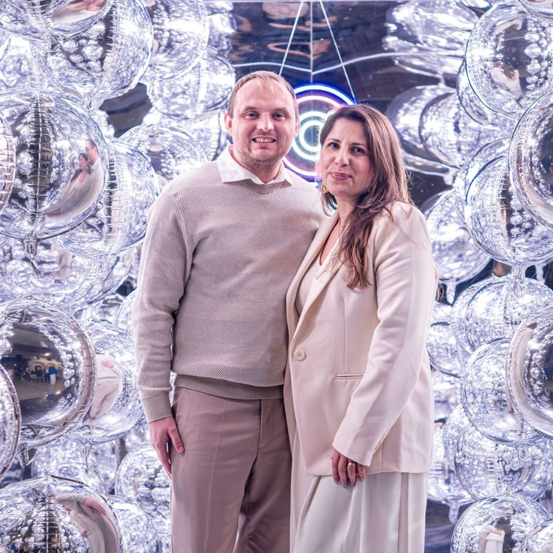 Balonio fotobox na akci