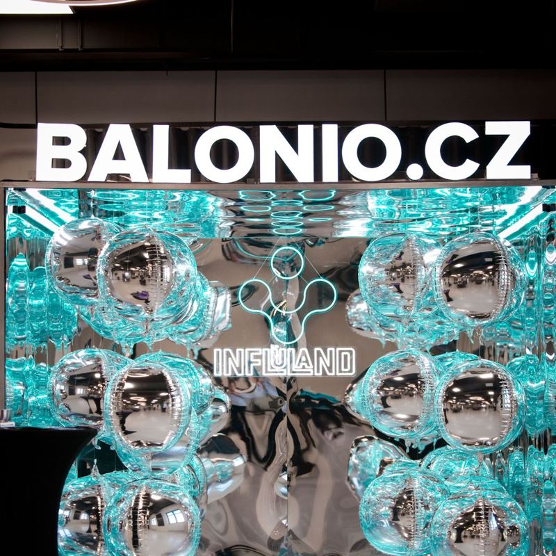 Balonio fotobox na akci