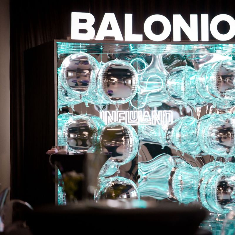 Balonio fotobox na akci