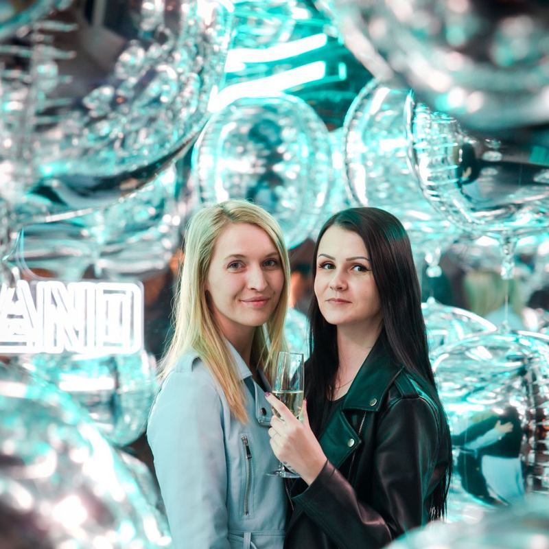 Balonio fotobox na akci