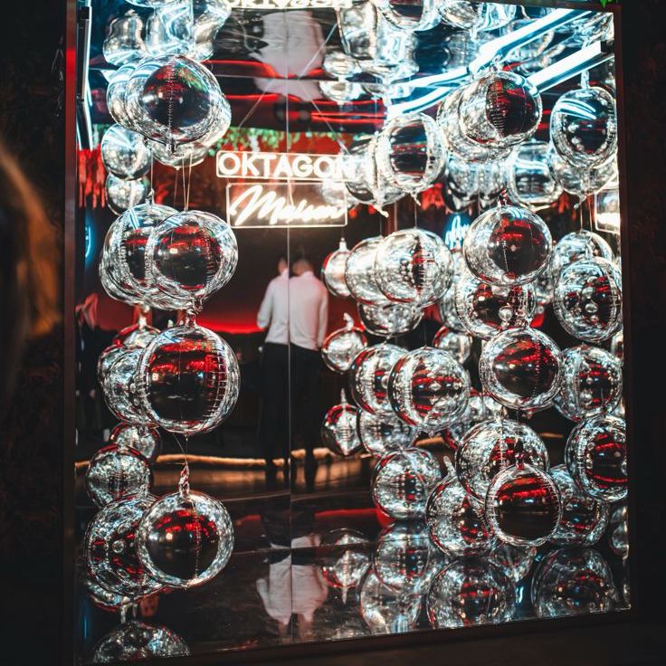 Balonio fotobox na akci