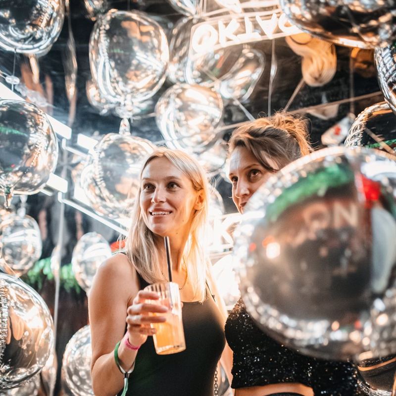 Balonio fotobox na akci