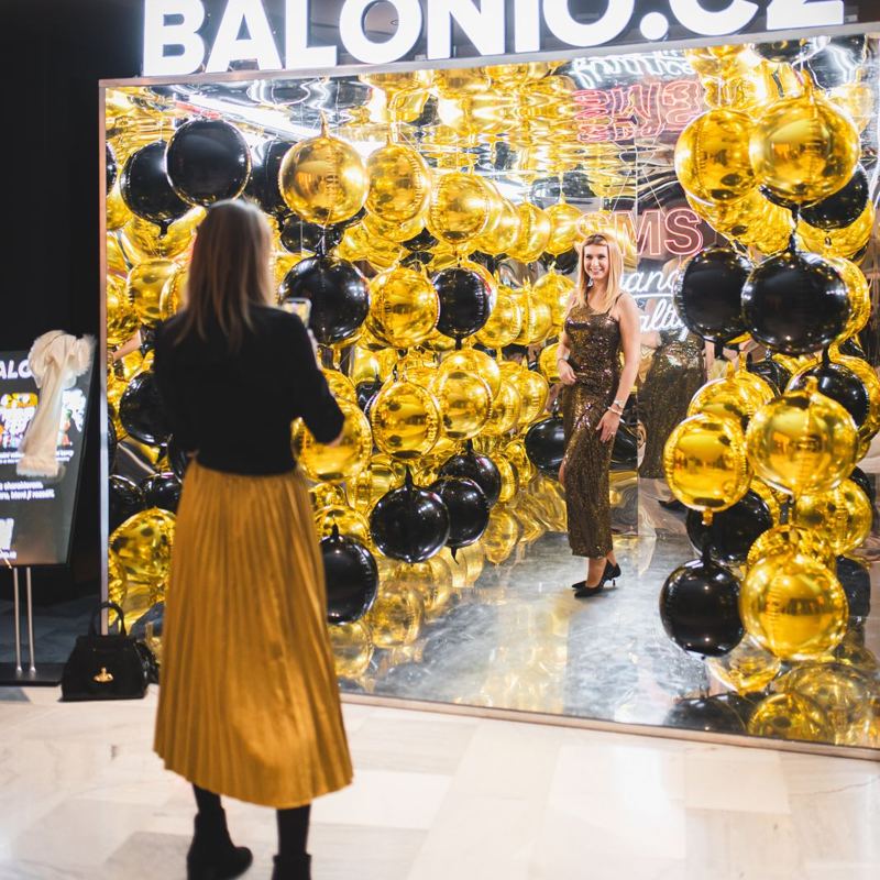 Balonio fotobox na akci