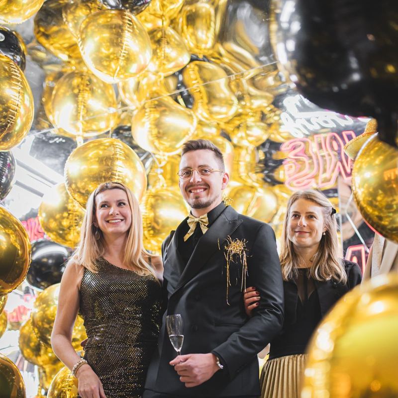 Balonio fotobox na akci